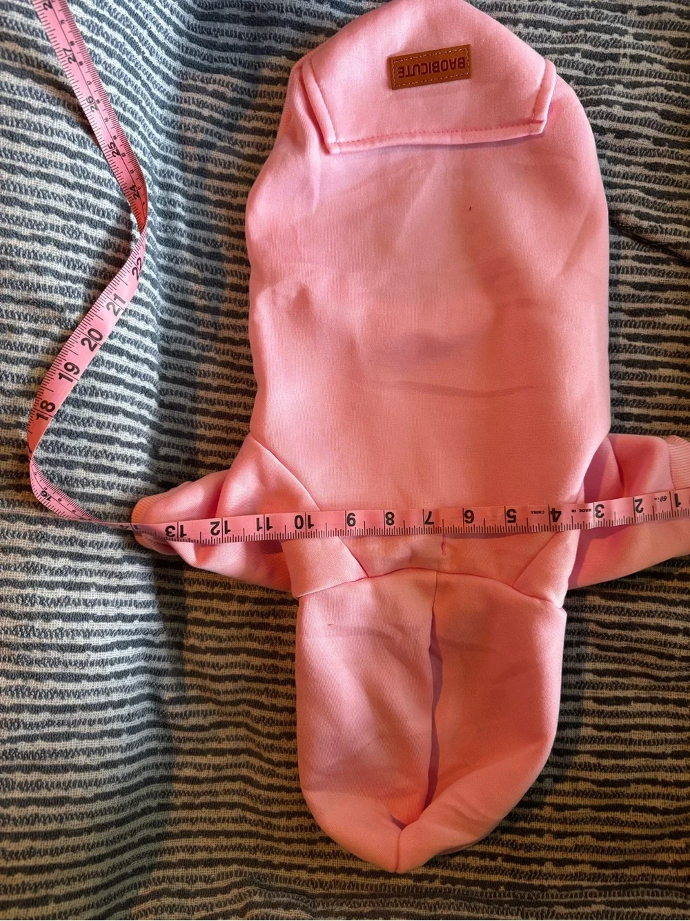 2 Small Dog Hoodies Pink & Purple